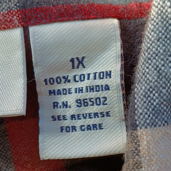 Krazy Kat Woman Flannel Shirt - Picture 7 of 8